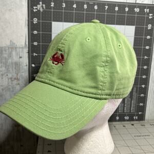 Red Crab Green Hat Adjustable baseball Cap